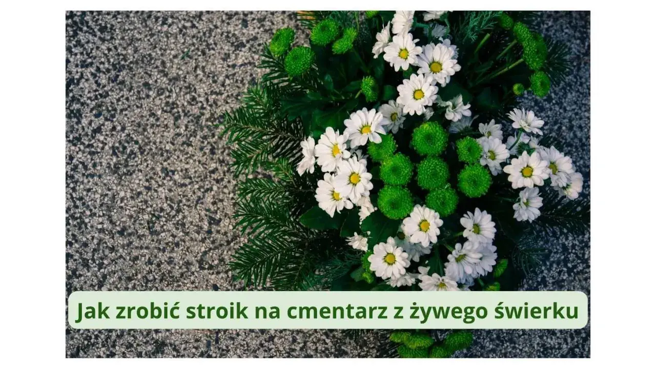 Sekret trwałego stroika na cmentarz DIY: Sztuczne kwiaty krok po kroku